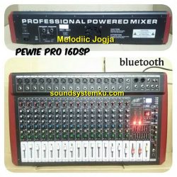 Power Mixer Pewie 16 Channel Pro 16DSP